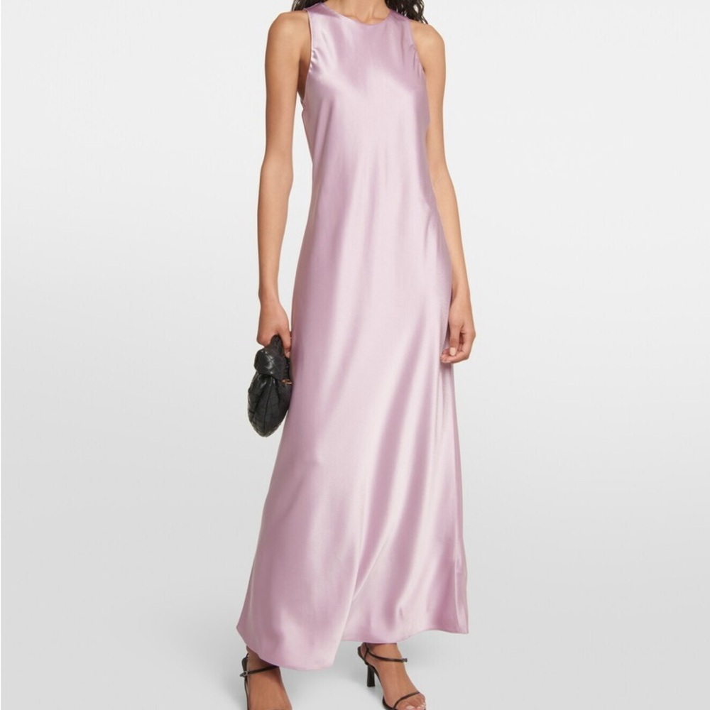 NWT Polo Ralph Lauren Satin maxi dress